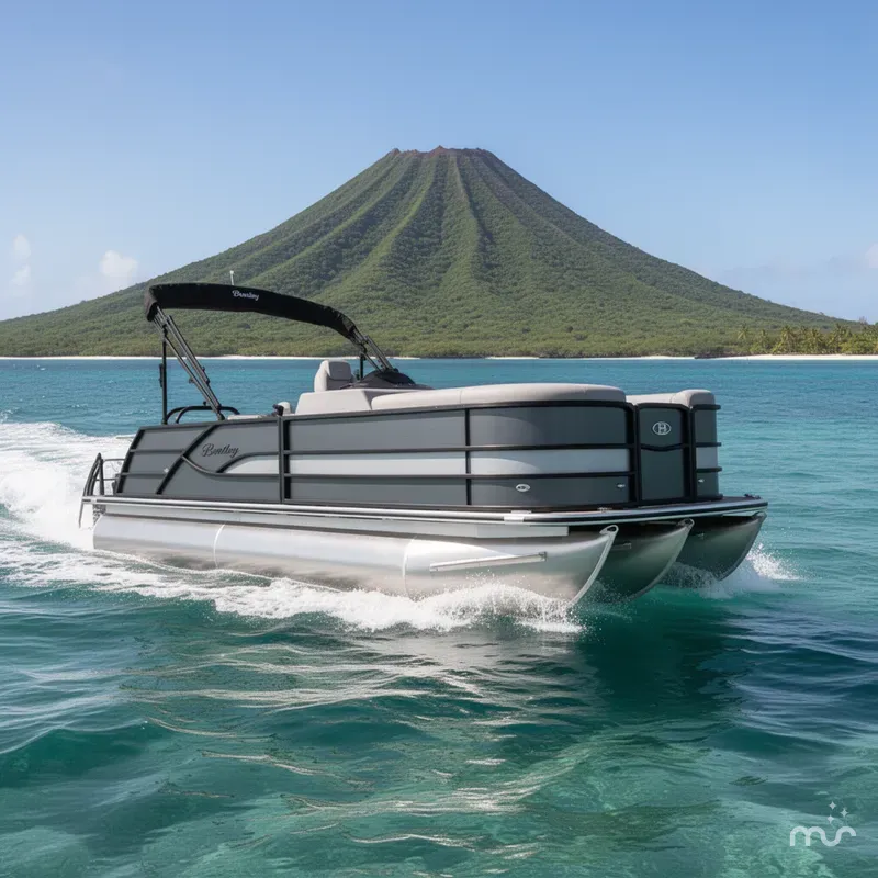 Slide: The Image of Bentley Pontoons Legacy 203 Swingback 2026 - 4