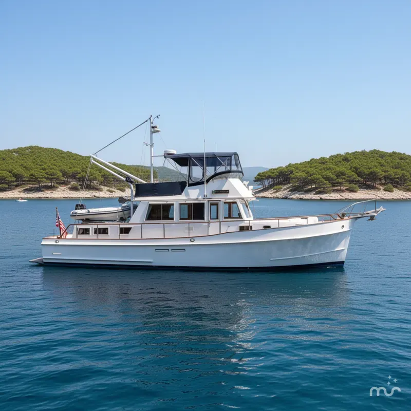 Slide: The Image of Grand Banks 46 Classic 1990 - 2