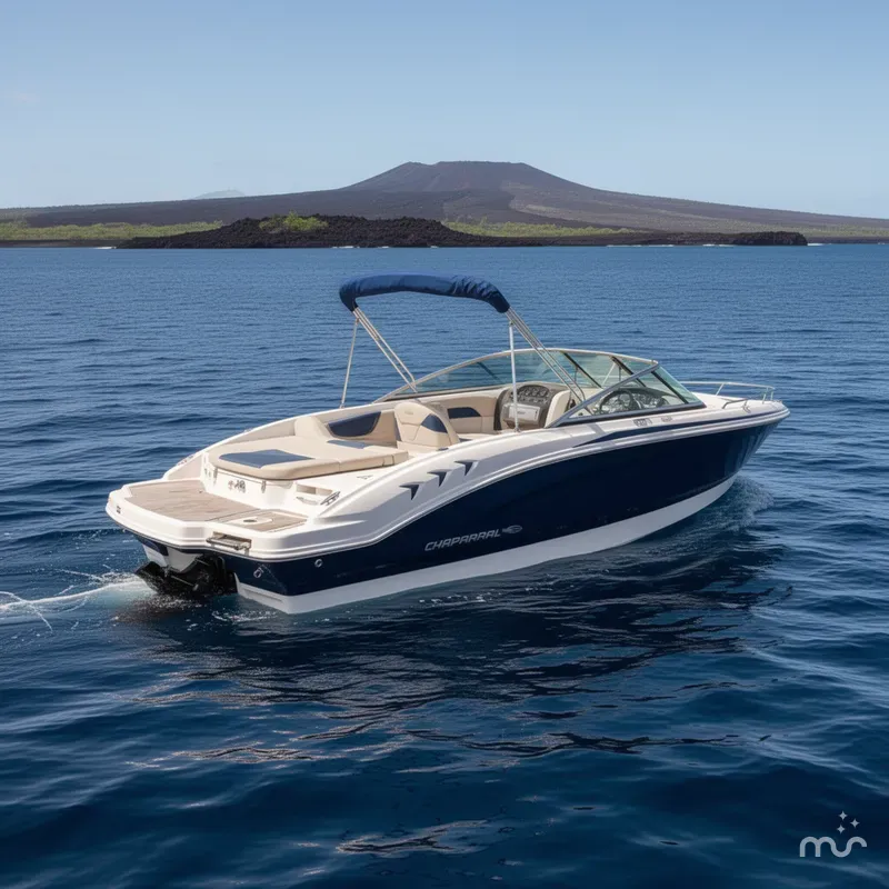 Slide: The Image of Chaparral 21 H2O Ski & Fish 2014 - 3