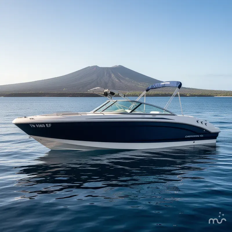 Slide: The Image of Chaparral 21 H2O Ski & Fish 2014 - 4