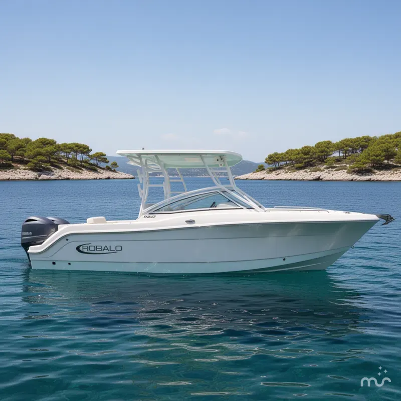 Slide: The Image of Robalo R247 Dual Console 2022 - 2