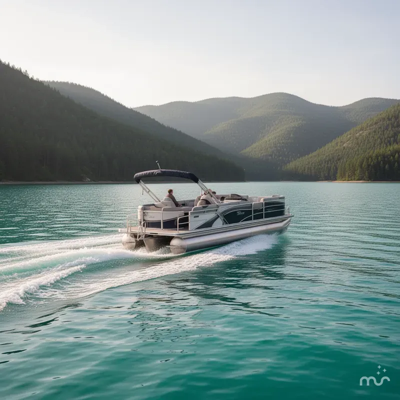Slide: The Image of Tahoe Cascade Quad Lounge Shift Windshield 23 FT 2023 - 1