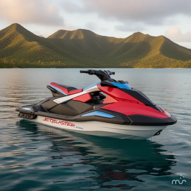 Slide: The Image of Yamaha JetBlaster DLX 3-Up 2025 - 2