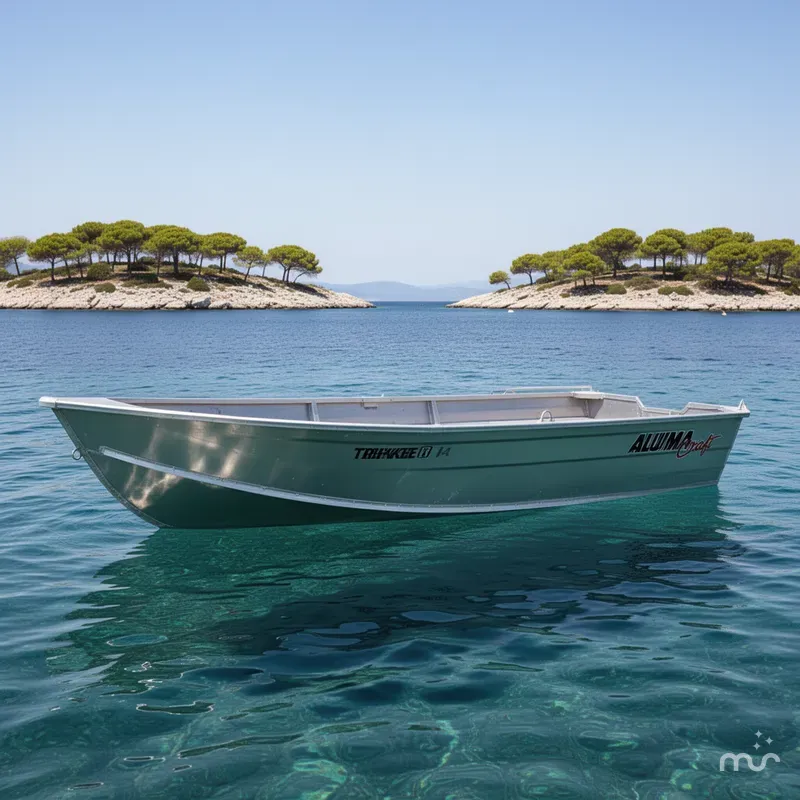 Slide: The Image of Alumacraft Trekker V14 2015 - 2