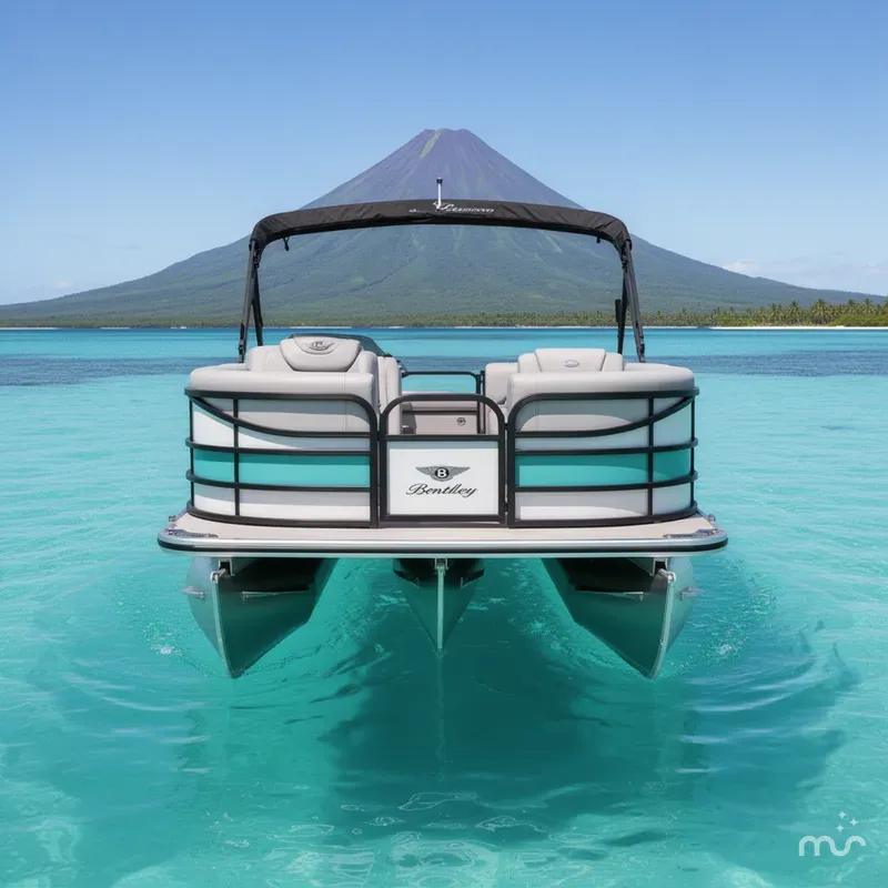 Slide: The Image of Bentley Pontoons Legacy Swingback 203 2026 - 1