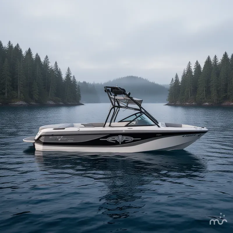 The Image of Nautique Super Air 210 W/PCM Excalibur 330HP Engine And Boa 2003 - 0
