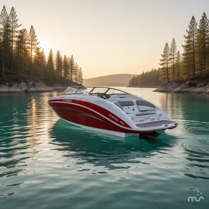 Slide: The Image of Yamaha SX240 HO W/180HP Twin Jet Engine And Trailer Inclu 2012 - 4