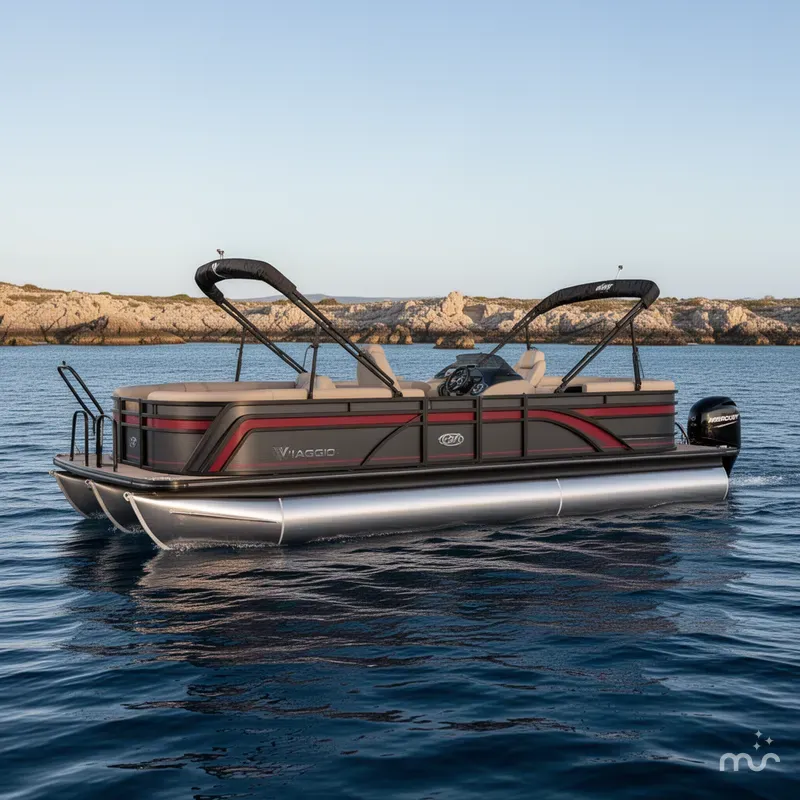 The Image of Viaggio Z 22U Tripletoon With A Mercury Verado 300HP Engin 2025 - 0