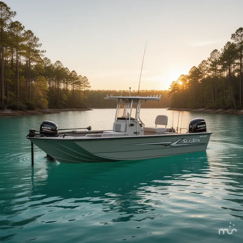 The Image of SeaArk Bay Runner 210 W/Suzuki 140HP Engine And MMT Tande 2025 - 0