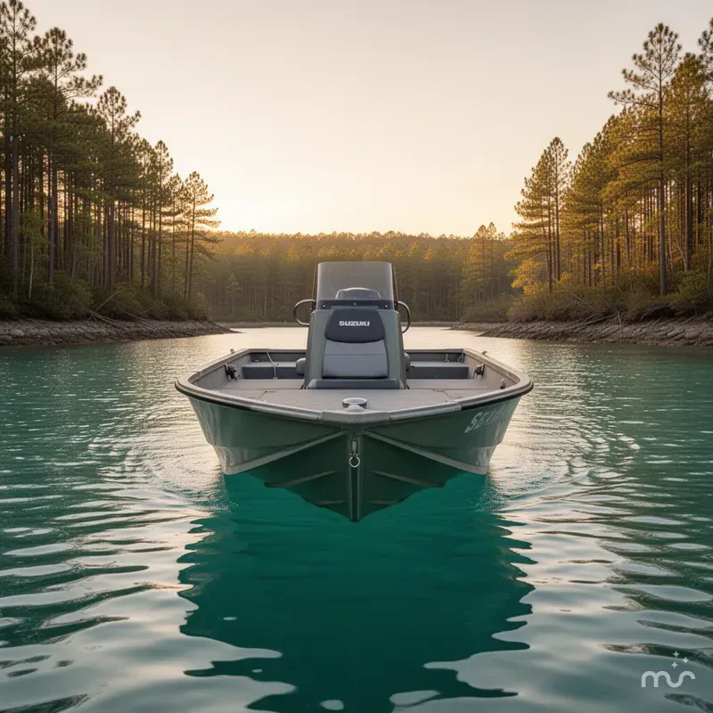 Slide: The Image of SeaArk Bay Runner 210 W/Suzuki 140HP Engine And MMT Tande 2025 - 1