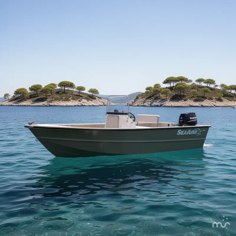 The Image of SeaArk 1872MV W/Side Console W/Suzuki DF90ATL Engine And 2025 - 0