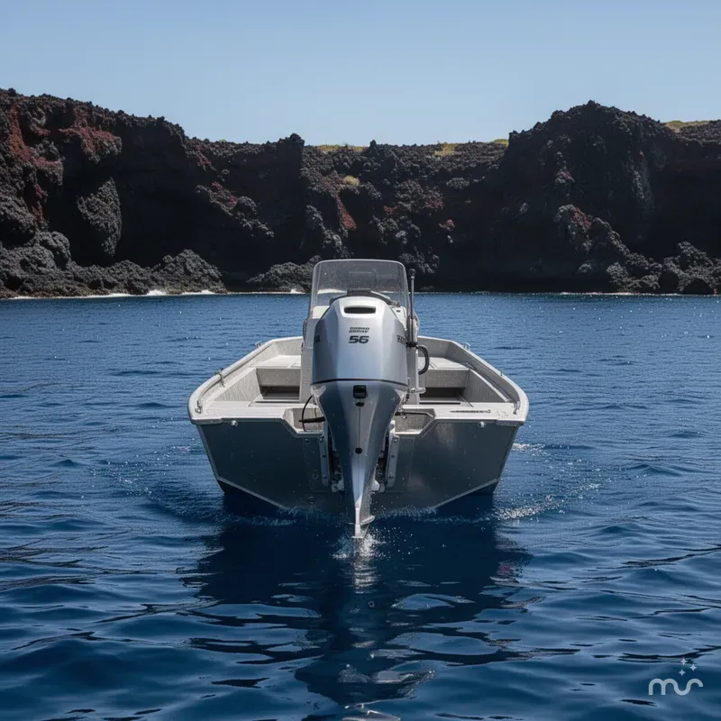 Slide: The Image of Stealth Craft Boats 16 Power Drifter W/Honda Tiller Jet 65HP Engine An 2021 - 3
