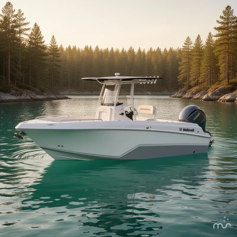 Slide: The Image of Wellcraft 202 Fisherman 2024 - 2