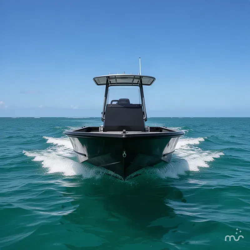 Slide: The Image of Lowe Roughneck Center Console JET 80 2026 - 1
