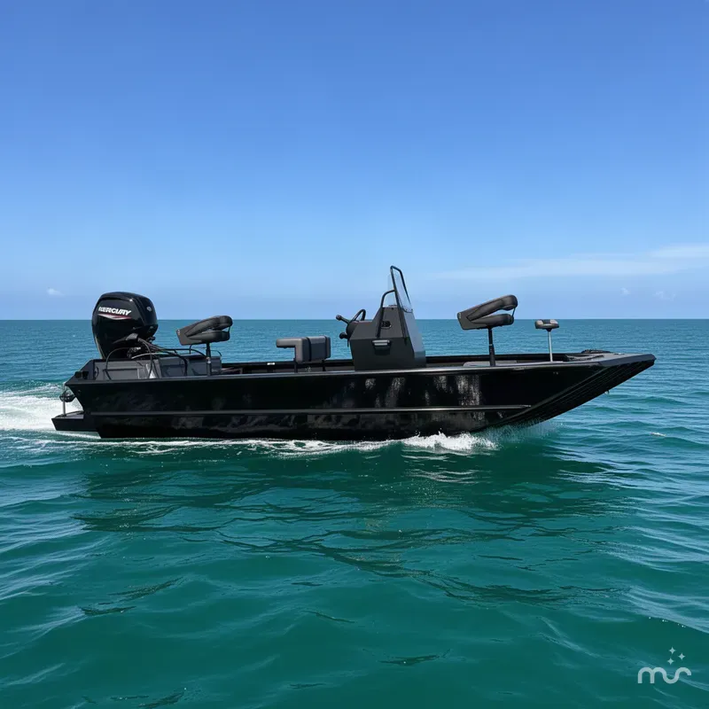 Slide: The Image of Lowe Roughneck Center Console JET 80 2026 - 2