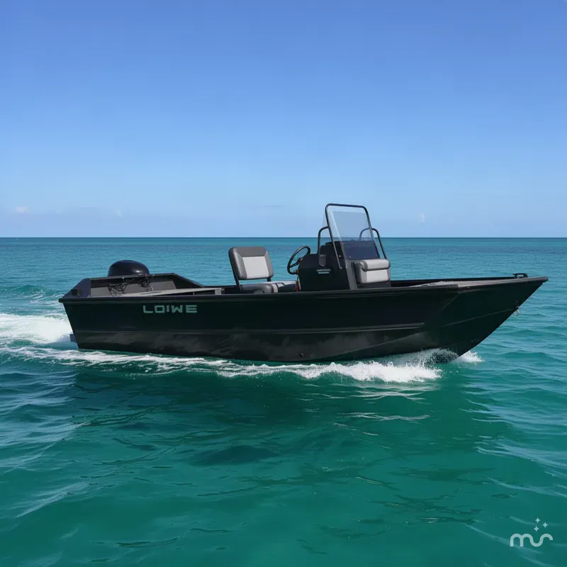 Slide: The Image of Lowe Roughneck Center Console JET 80 2026 - 1