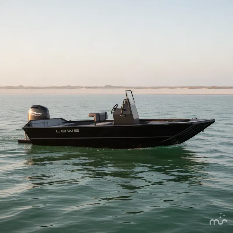 Slide: The Image of Lowe Roughneck Center Console JET 80 2026 - 2