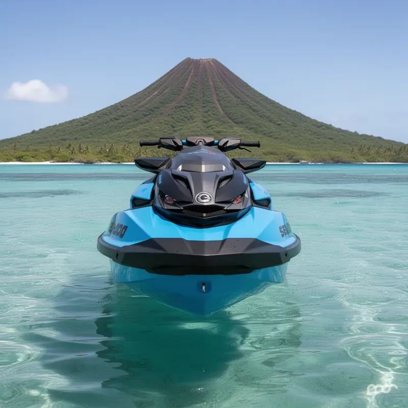 Slide: The Image of Sea-Doo RXP-X™ 325 Tech, BRP Premium A, iBR Gulfstream Blu 2026 - 1