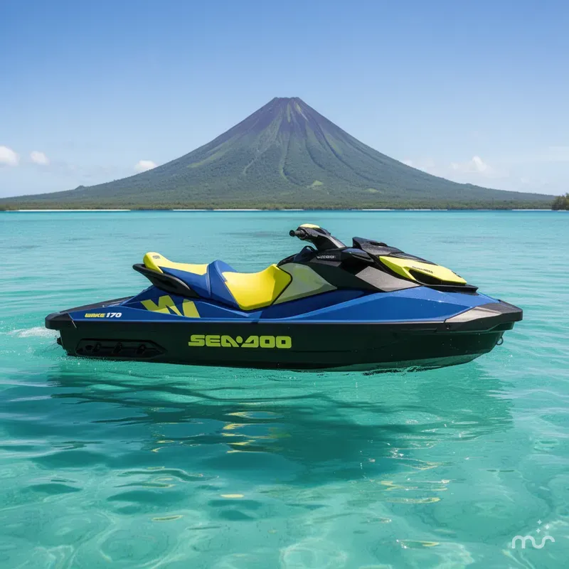 Slide: The Image of Sea-Doo Wake 170 2021 - 2