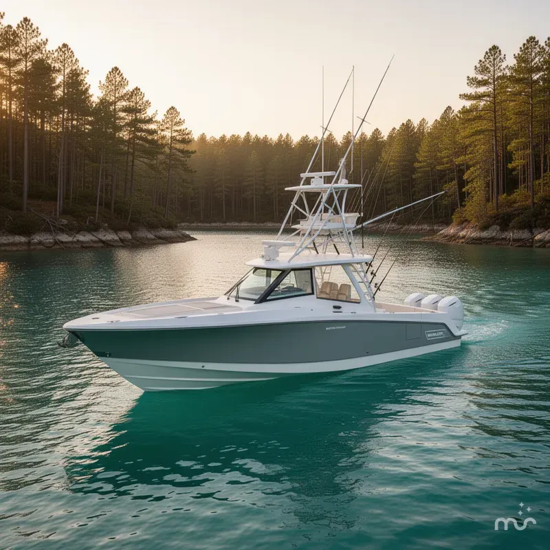 Slide: The Image of Boston Whaler 420 Outrage 2025 - 2