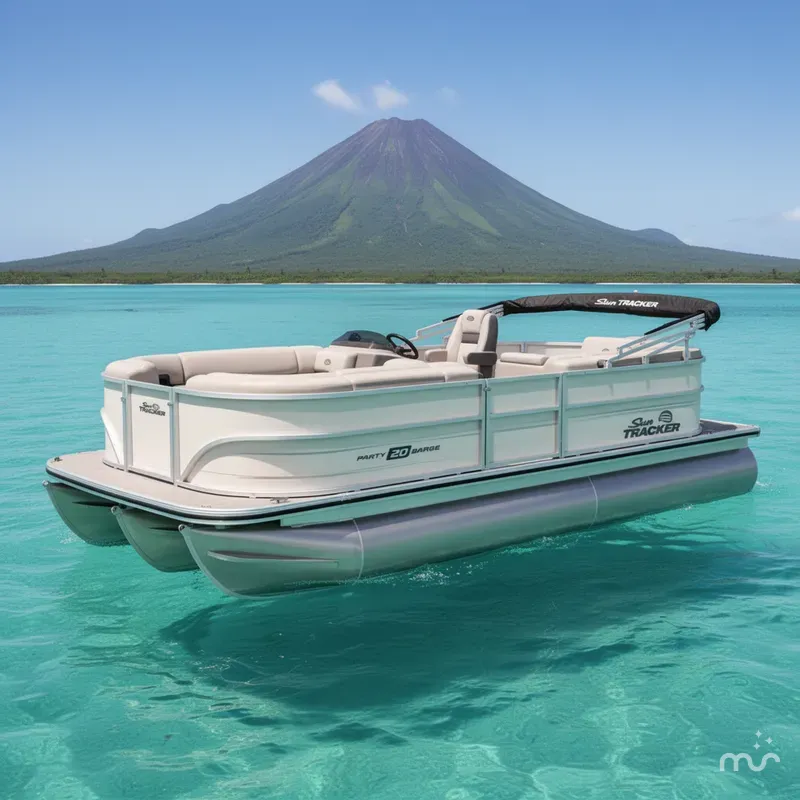 The Image of Sun Tracker Party Barge 20 DLX 2026 - 0