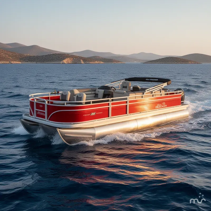 Slide: The Image of Sun Tracker Fishin' Barge 22 XP3 2026 - 4