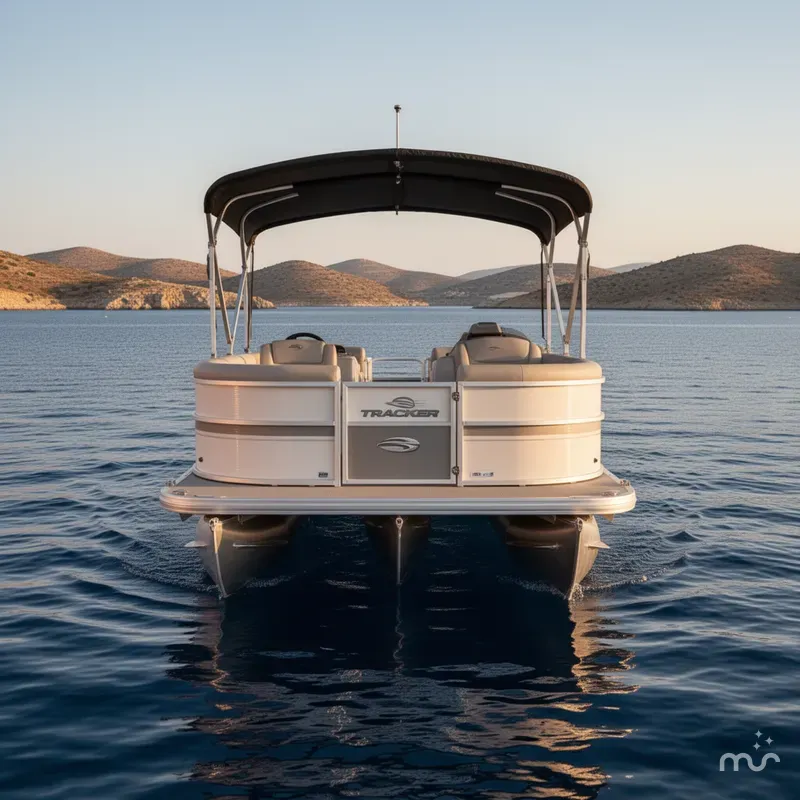 Slide: The Image of Sun Tracker Party Barge 20 DLX 2026 - 3
