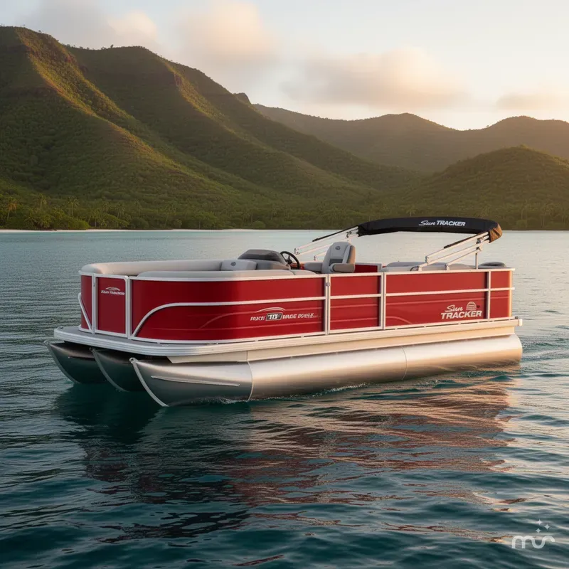 The Image of Sun Tracker Party Barge 18 DLX 2026 - 0