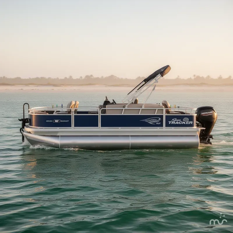 Slide: The Image of Sun Tracker Bass Buggy 18 DLX 2026 - 2