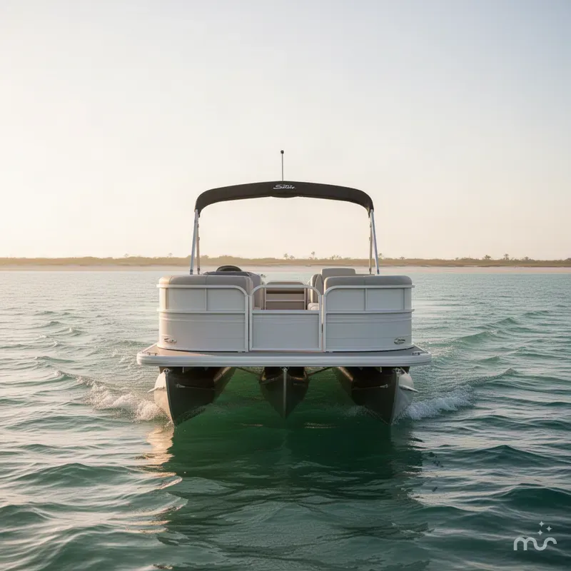 Slide: The Image of Sun Tracker Party Barge 20 DLX 2026 - 3