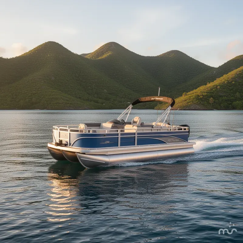 Slide: The Image of Sun Tracker Fishin' Barge 20 DLX 2026 - 4