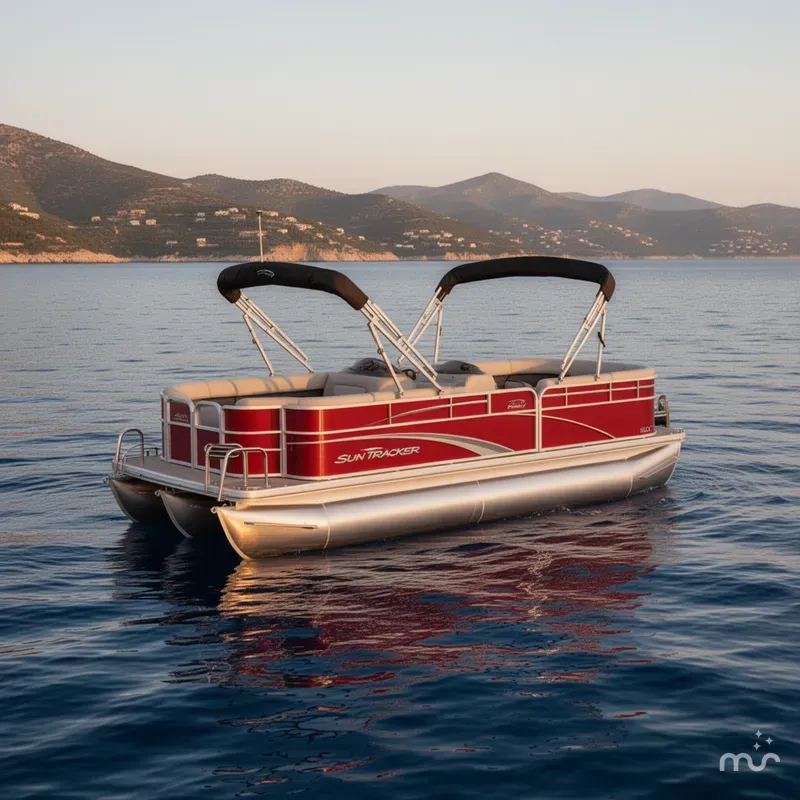 The Image of Sun Tracker Party Barge 18 DLX 2026 - 0