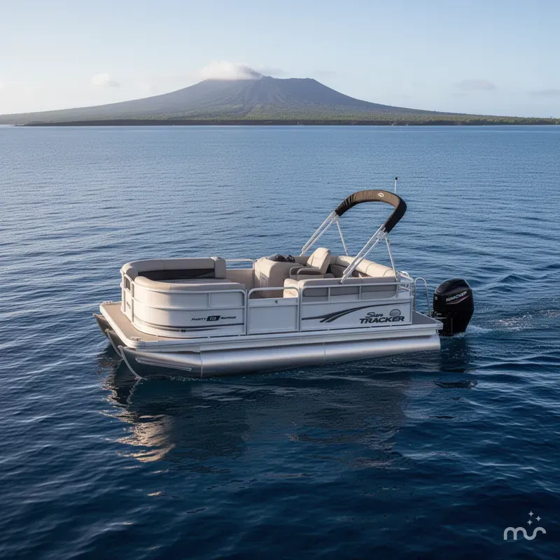 The Image of Sun Tracker Party Barge 16 DLX 2026 - 0