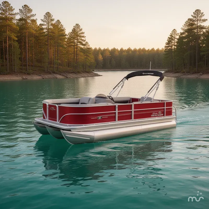 The Image of Sun Tracker Party Barge 18 DLX 2026 - 0
