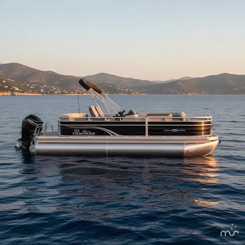 Slide: The Image of Sun Tracker Fishin' Barge 20 DLX 2026 - 2