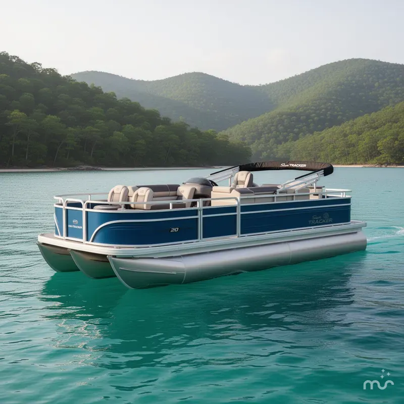 The Image of Sun Tracker Fishin' Barge 20 DLX 2026 - 0
