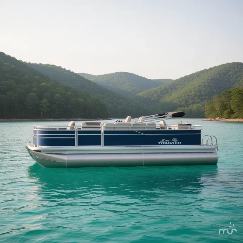 Slide: The Image of Sun Tracker Fishin' Barge 20 DLX 2026 - 2