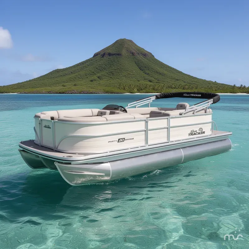 The Image of Sun Tracker Party Barge 20 DLX 2026 - 0