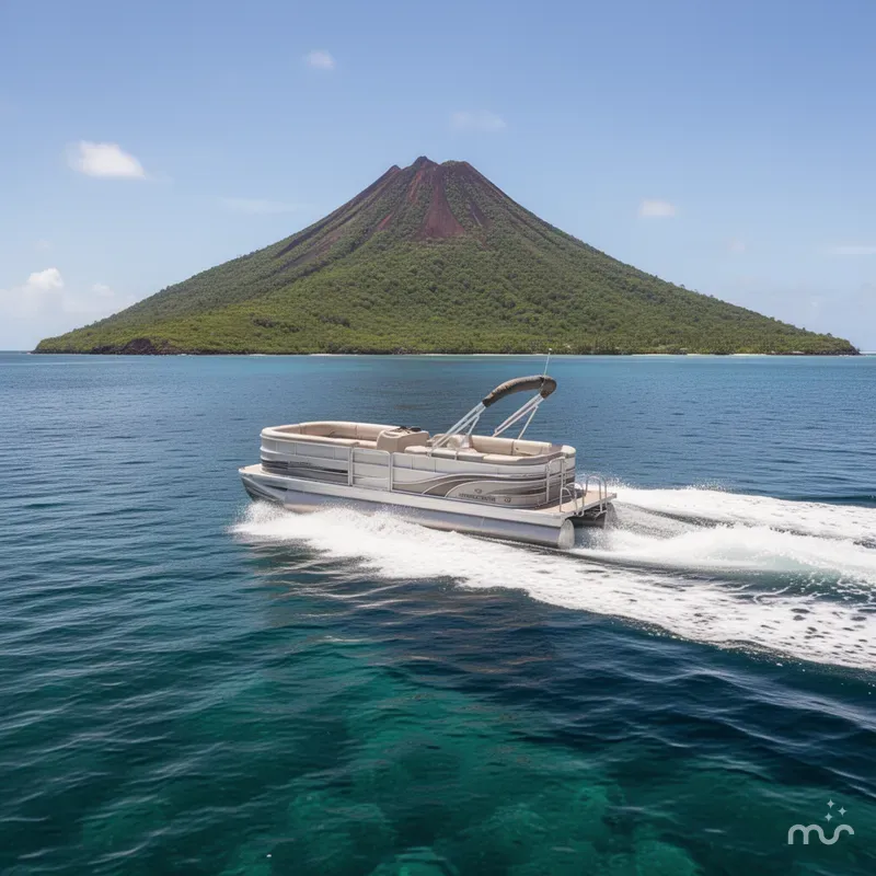 Slide: The Image of Sun Tracker Party Barge 20 DLX 2026 - 4