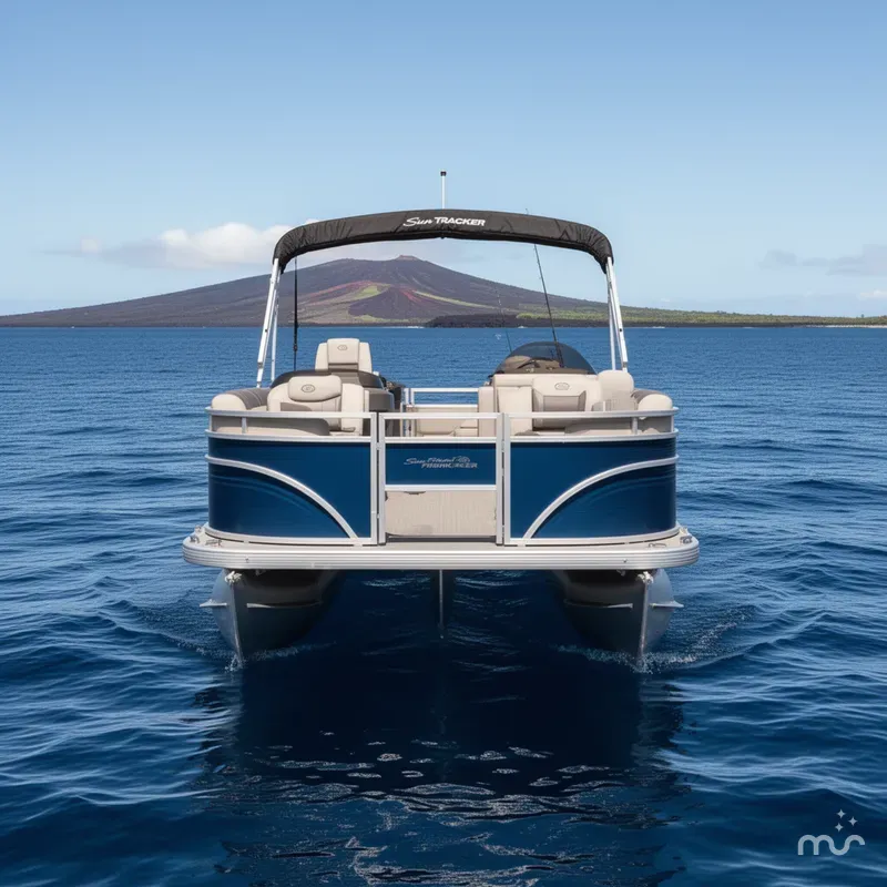 Slide: The Image of Sun Tracker Fishin' Barge 20 DLX 2026 - 1