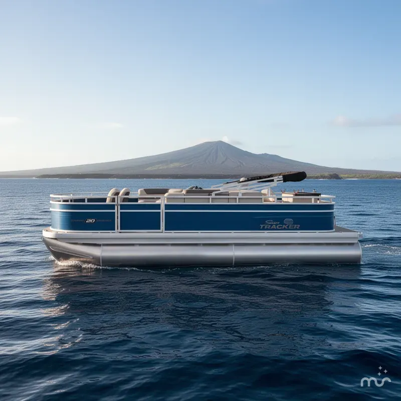 Slide: The Image of Sun Tracker Fishin' Barge 20 DLX 2026 - 2