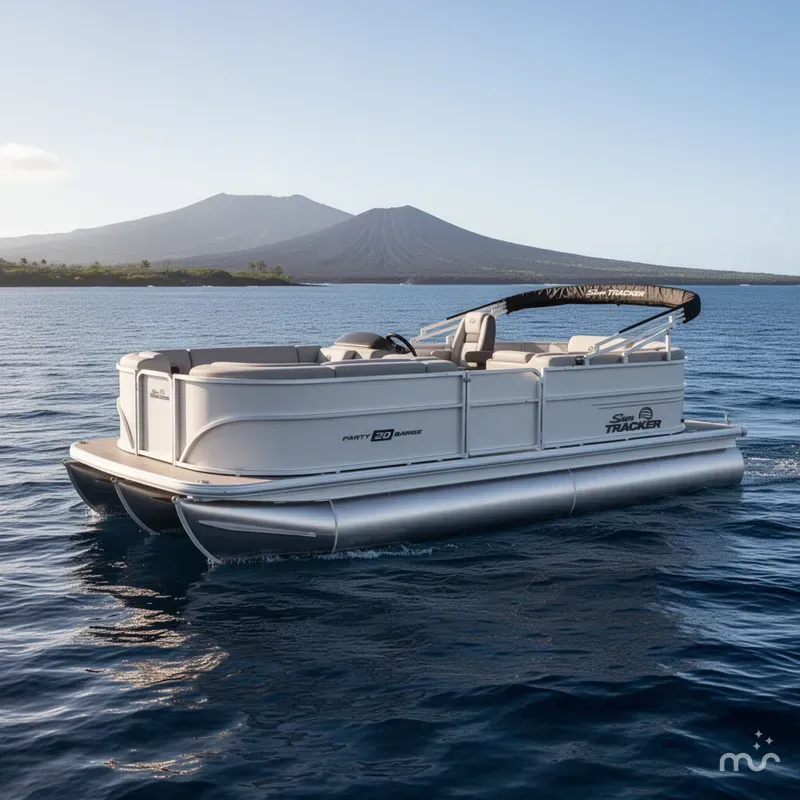 The Image of Sun Tracker Party Barge 20 DLX 2026 - 0