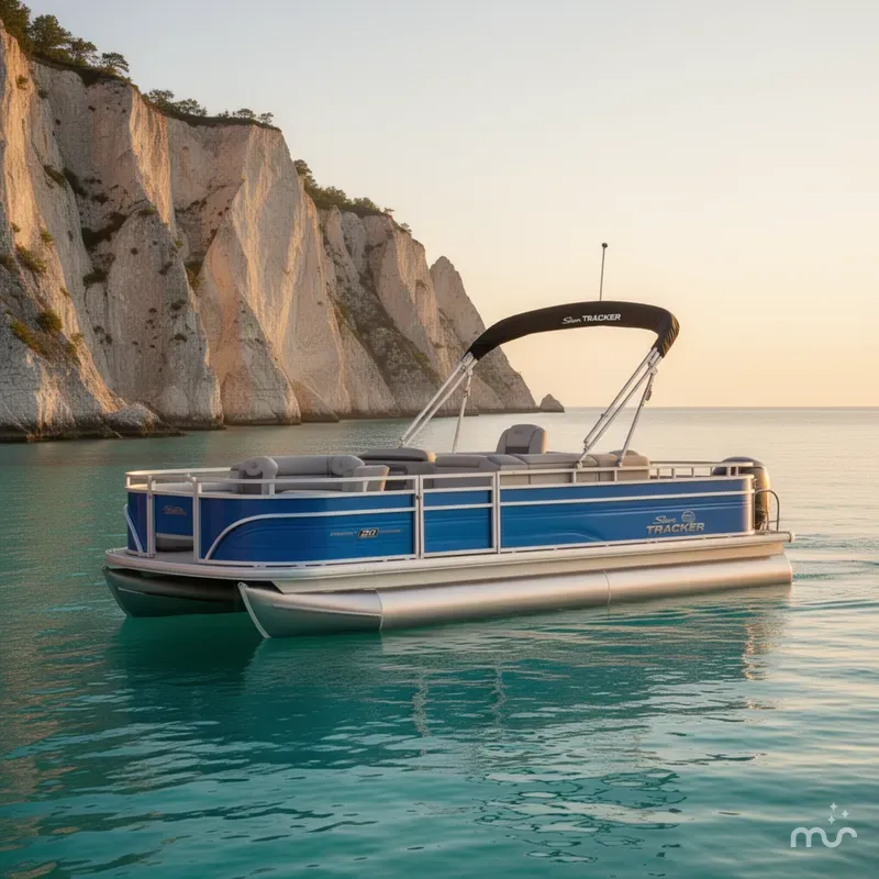 Slide: The Image of Sun Tracker Fishin' Barge 20 DLX 2026 - 2