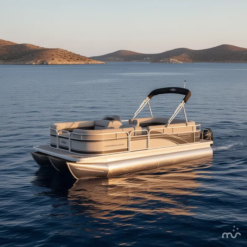 The Image of Sun Tracker Party Barge 16 DLX 2026 - 0