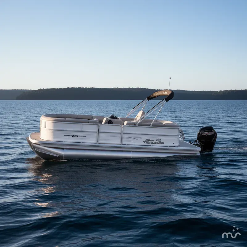 The Image of Sun Tracker Party Barge 20 DLX 2026 - 0