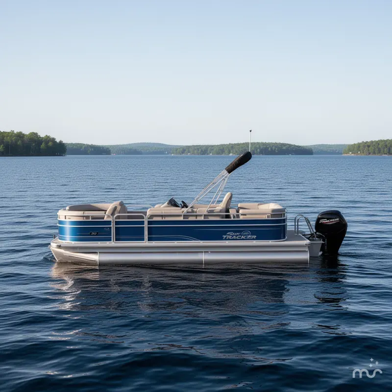 Slide: The Image of Sun Tracker Fishin' Barge 20 DLX 2026 - 2