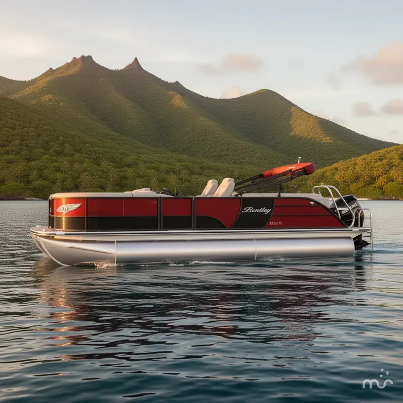 Slide: The Image of Bentley Pontoons Elite 223 Admiral 2024 - 2