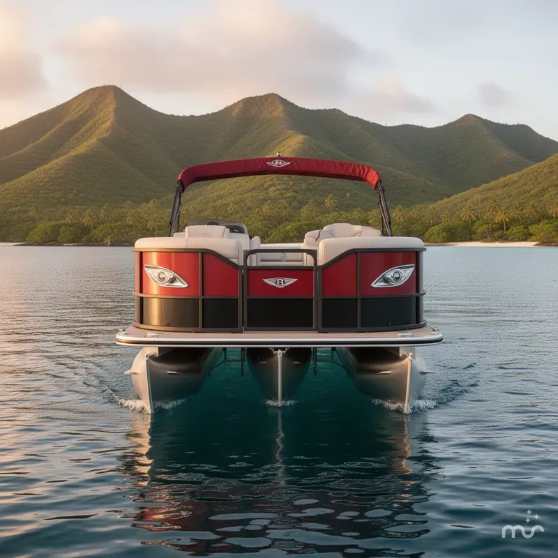 Slide: The Image of Bentley Pontoons Elite 223 Admiral 2024 - 3