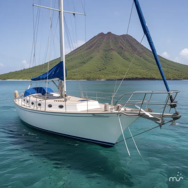 Slide: The Image of Custom Shearwater 45 2004 - 2