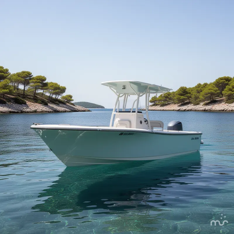 Slide: The Image of Sea Born LX24 Center Console 2019 - 4